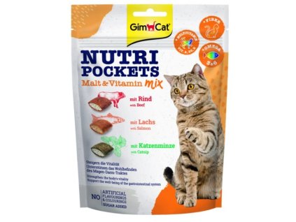 vyr 6373 40896 gimcat nutri pockets malt vitamin mix 150 g