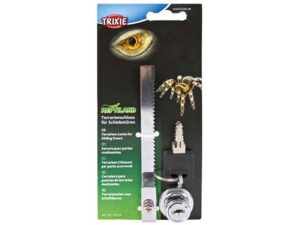 Terarijní zámek k posuvným dveřím s klíčem