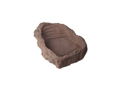 HOBBY Miska L 550 ml, šedobéžová, 24x17x4 cm