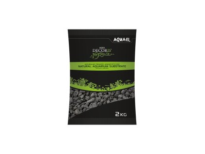 Aquael Aqua Decoris Gravel Basalt 2-4 mm, čedičový štěrk