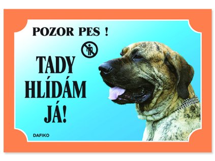 Tabulka DAFIKO brazilská fila