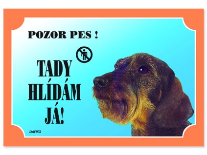 Tabulka DAFIKO jezevčík drsnosrstý