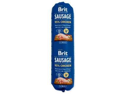 Salám BRIT Premium Dog Kuřecí 800g