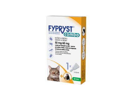 Fypryst combo spot-on 50/60mg kočka a fretka 1 pip