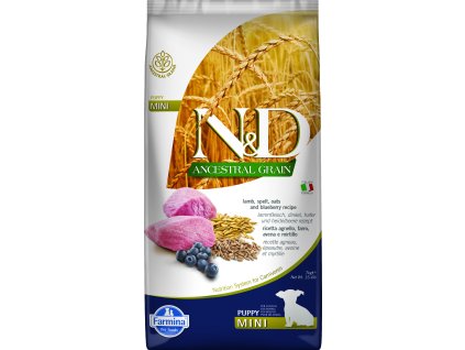 N&D LG DOG Puppy Mini Lamb & Blueberry 7kg