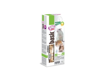 LOLO tyčinky se sýrem pro hlodavce 90g