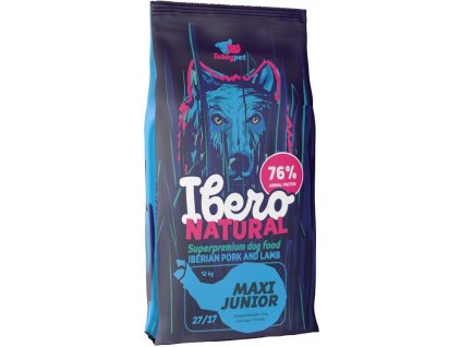 Ibero NATURAL dog MAXI JUNIOR