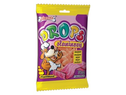 Mlsoun Drops slanina, 75g