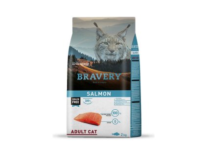 105340 bravery cat adult salmon 7kg
