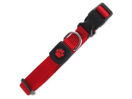 64106 obojek active dog premium cerveny s