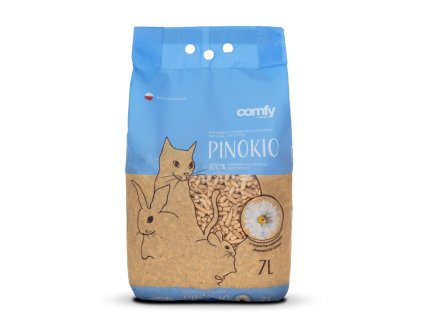 COMFY podestýlka PINOKIO dřevěná 7L heřmánek