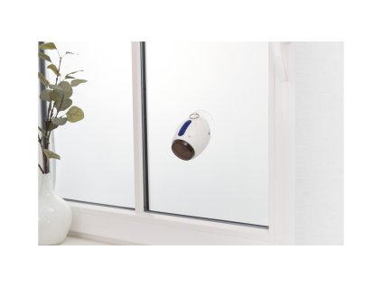 Laserová hračka pro kočky 11 cm, bílo/modrá