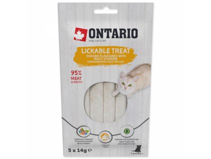 128226 ontario pochoutka lizaci kureci s multivitaminem 5x14g original