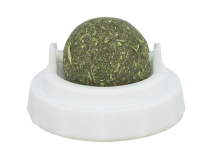 Kulička Catnipu v samolepícím držáku, 5 cm