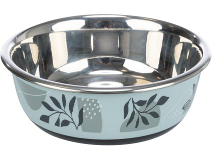 Nerezová miska se vzorem modrošedá