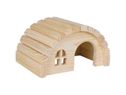 Dřevěné iglú pro myši a křečky 19x11x13 cm