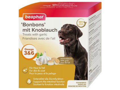 bonbony beaphar z ovciho tuku s cesnekem 245g original
