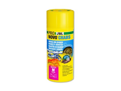 JBL Krmivo ProNovo Crabs Wafer M, 100 ml