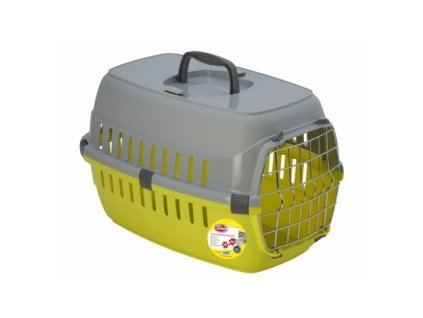 Přepravka pro kočky Secure žlutá