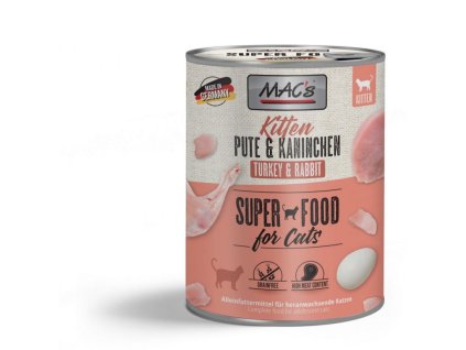 KONZ. MACS CAT PRO KOŤATA KRŮTA A KRÁLÍK 400g