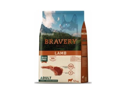 Bravery Dog Adult large/medium Lamb