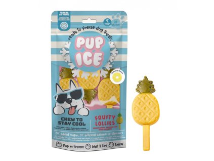 chladici pochoutka pup ice ananas 3ks 90g original