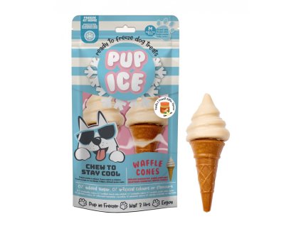 chladici pochoutka pup ice vanilka 2ks 110g original