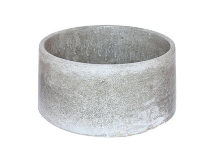 Miska betonová č. 210 4l kulatá šedá (28,5cm)