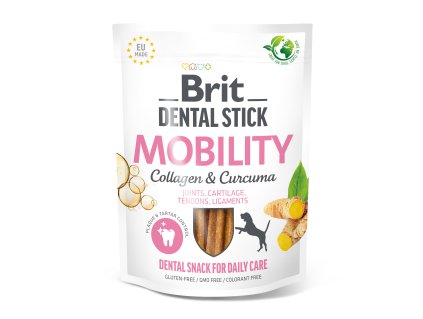 130838 1 brit dog dental stick mobility curcuma collagen 7ks