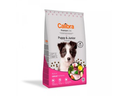 101983 calibra dog premium line puppy junior 3kg