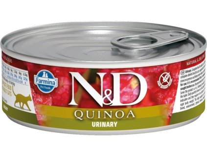 n d cat quinoa adult urinary duck cranberry 80g