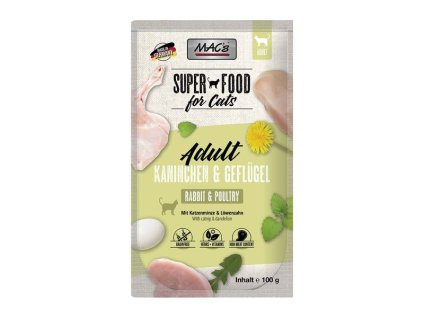 macs cat pouchpack kaninchen geflugel und lowenzahn