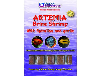 Artemia with Spirulina and garlic (new)