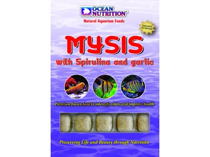 Mysis with Spirulina and garlic