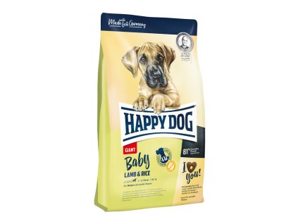 132070 happy dog baby giant lamb rice 15 kg
