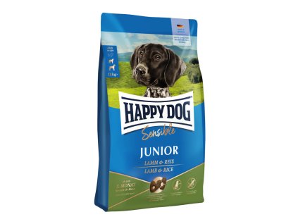 Happy Dog Junior Lamb & Rice (Hmotnost 4 kg)