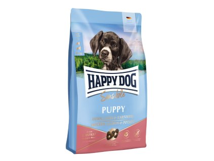 Happy Dog Puppy Chicken, Salmon & Potato (Hmotnost 1 kg)