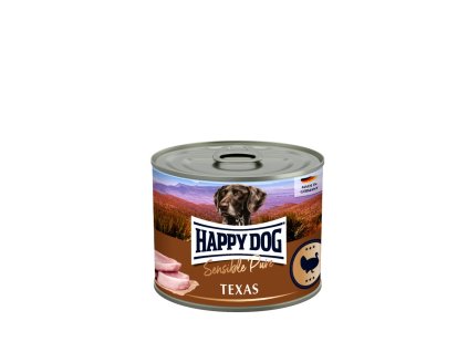 Happy Dog Truthahn Pur Texas - krůtí (Hmotnost 800 g)
