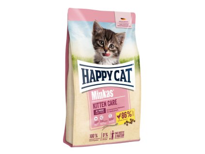 Happy Cat Minkas Kitten Care Geflügel (Hmotnost 500 g)
