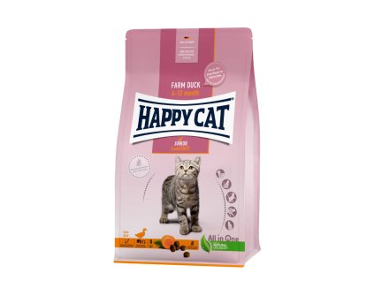 Happy cat Junior Land Ente / Kachna (Hmotnost 4 kg)