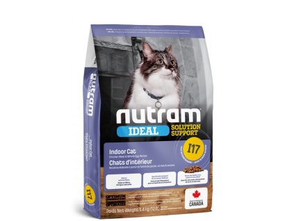 i17 nutram ideal indoor cat pro kocky chovane v byte