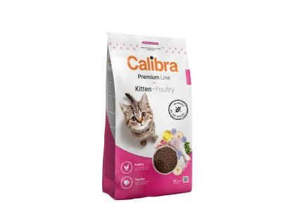 Calibra Cat Premium Line Kitten Poultry (kg 2kg)