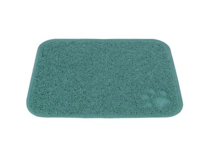 Podložka před kočičí toaletu 37 x 45cm, PVC (Barva Modrá)