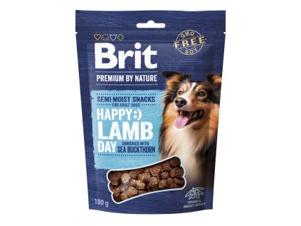 135244 brit premium dog by nature s m snacks lamb 180g