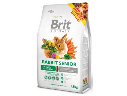 36914 brit animals rabbit senior complete 1 5kg