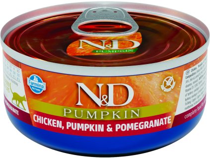 131146 n d cat pumpkin adult chicken pomegranate 70g
