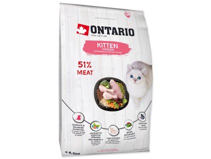 35486 1 krmivo ontario kitten chicken 6 5kg