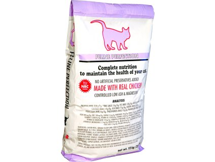 FELINE PERFECTION - kanadské kompletní krmivo pro kočky 12 kg habeo.cz