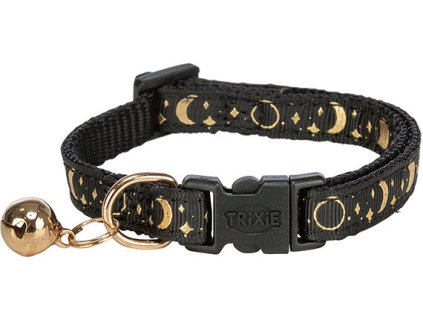 136852 2 obojek pro kocky cerny zlate zdobeni s rolnickou