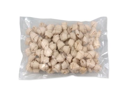 137341 pochoutka rasco uzel buvoli bily 6 26cm 50ks